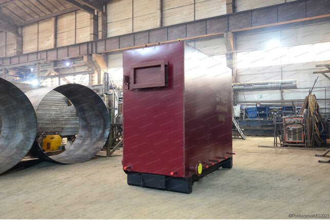 Промышленный котел 0.5 с топкой ОУР