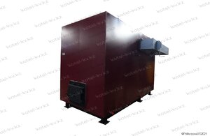 Котел 1.1 МВт работающий без дымососа