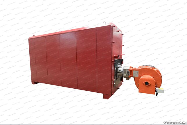 Мазутный котел 1.5 МВт промышленный