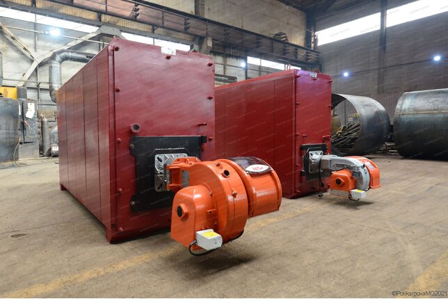 Газовый котел 2.5 МВт отопительный