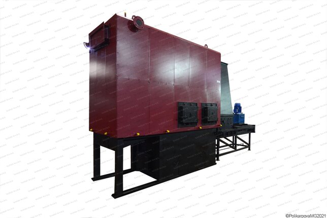 Котел 0.25 МВт на щепе и опилках автоматический