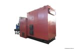 Котел 2.5 МВт на щепе и опилках отопительный с плунжерным питателем