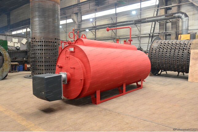 Парогенератор на мазуте 300 кг 115 С промышленный
