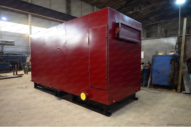 Котел на отходах лесопиления твердотопливный 0.3 МВт